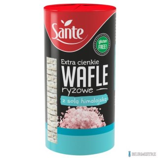 Wafle ryżowe z solą himalajską extra cienkie 110g SANTE