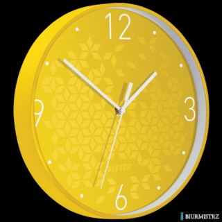 Zegar Leitz WOW, żółty 90150016