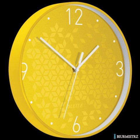 Zegar Leitz WOW, żółty 90150016