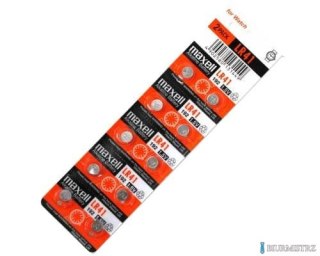 Bateria zegarowa alkaliczna mini (10szt.) G3 / AG3 / L736 / 192 / LR41 Maxell