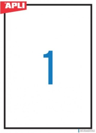 Etykiety 10819 210*297 (25) permanentne APLI