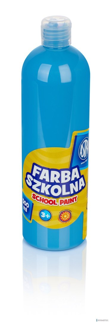 Farba szkolna Astra 500 ml - niebieska, 83410900