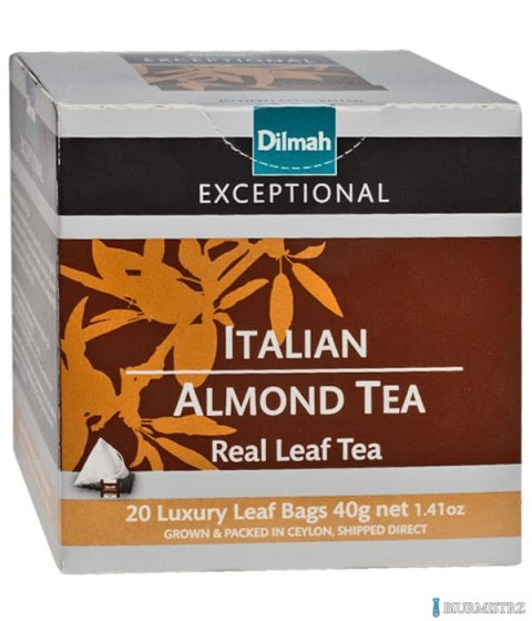 Herbata DILMAH PIRAMID Exceptional Italian Almond Box 20t*2g
