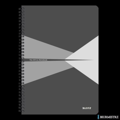 Kołonotatnik OFFICE A4 kratka szary 46470085 LEITZ