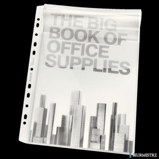 Koszulki groszkowe na katalogi A4 z klapką ESSELTE 180 mic.5szt 47523003