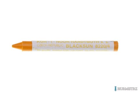 Kredka na szkło,porc.8220/4 6 szt. żółta olejowa KOH-I-NOOR