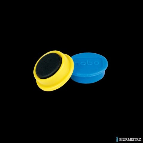 Magnesy Nobo, 20 mm, mix kolorów , 10 szt. 1901016