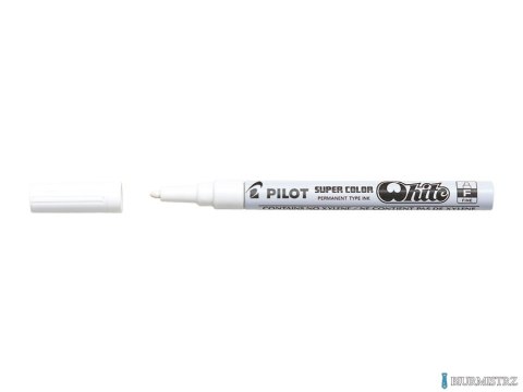 Marker olejowy PILOT grubość F biały PISC-PBWF