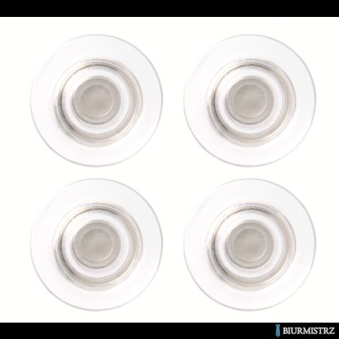 Mocne magnesy do tablic szklanych Nobo Rare Earth , 4 szt. 1904116