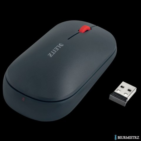 Mysz bezprzewodowa Leitz Cosy, szara 65310089