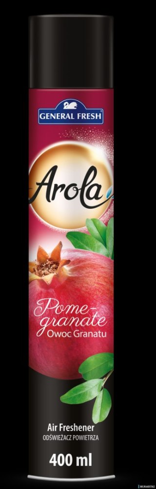 Odświeżacz powietrza AROLA Spray 400ml owoc granatu GENERAL FRESH 09011