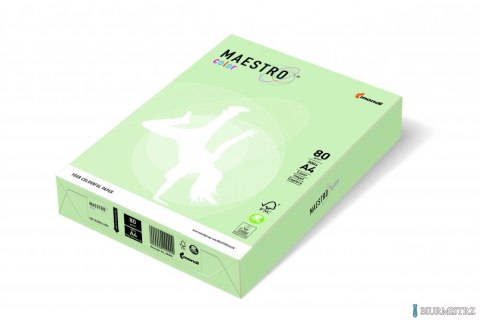 Papier xero MAESTRO COLOR A4 80g GN27 jasna zieleń