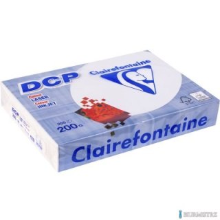 Papier xero satynowy A4/200g DCP biały 1807 250ark Clairefontaine