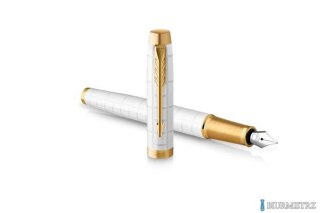 Pióro wieczne (F) PARKER IM PREMIUM PEARL GT 2143649, giftbox PARKER