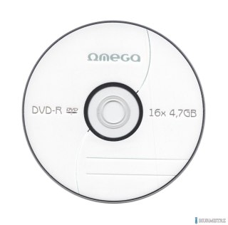 Płyta OMEGA DVD-R 4,7GB 16X KOPERTA (1) OMD16K1- -a