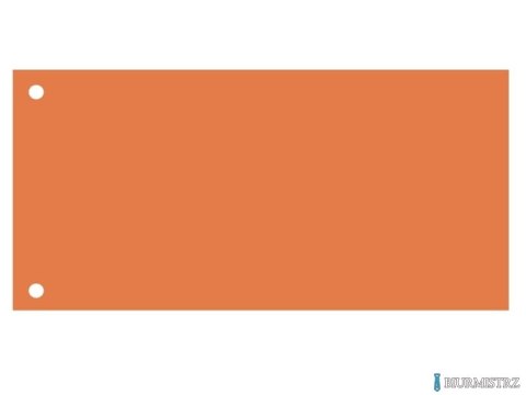 Przekładki kartonowe 1/3 A4 ARO pomarańczowe 100sztuk