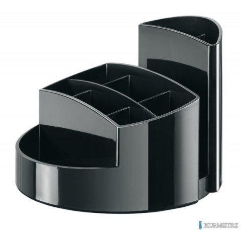 Przybornik na biurko Rondo czarny HAN HN1746013-01