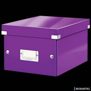 Pudełko LEITZ Click & Store A5 fioletowe 60430062