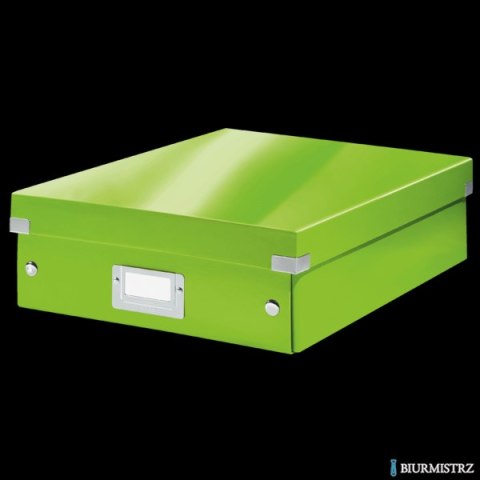 Pudło z przegródkami Leitz C&S, średnie, zielone 60580054