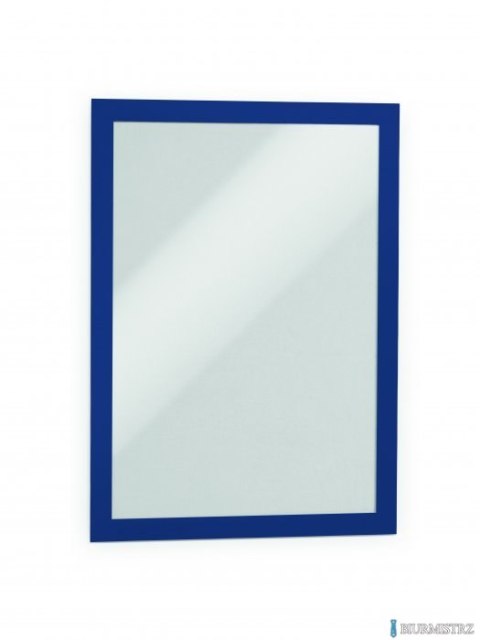 Ramka MAGAFRAME A4 samoprzylepna magnetyczna granatowa DURABLE 487207 2 sztuki