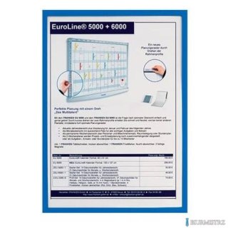 Ramka magnetyczna A3 AS136 2x3 niebieska