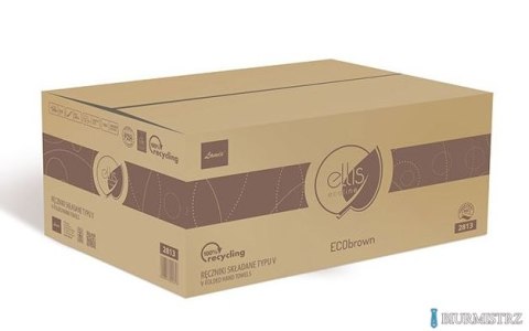 Ręcznik składany typu V Ecobrown 3000 ECOLINE ELLIS 2813 SALE