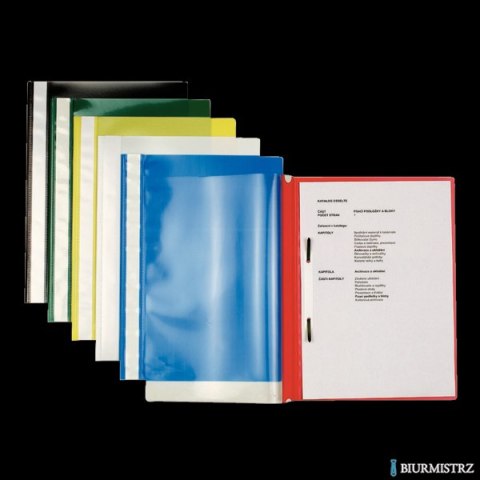 Skoroszyt miękki z wąsami A4 Esselte, 25 szt. granatowy, 15389