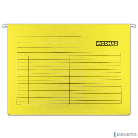 Teczka zawieszkowa żółta A4 230g 7410905-11 DONAU
