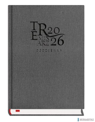 Terminarz Codzienny A5 2026 -metalik Michalczyk i Prokop T-255T-2M kalendarz dzienny (sb i nd na oddzielnych stronach)