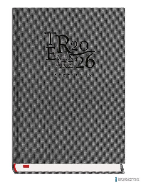 Terminarz Codzienny A5 2026 -metalik Michalczyk i Prokop T-255T-2M kalendarz dzienny (sb i nd na oddzielnych stronach)