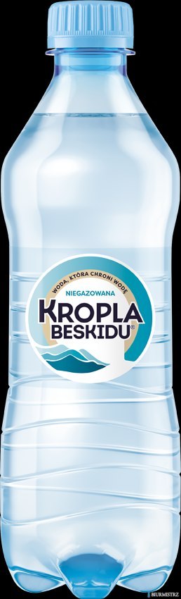 Woda KROPLA BESKIDU niegazowana 0.5L butelka PET zgrzewka 12 szt. KAUCJA