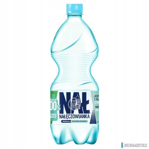 Woda NAŁĘCZOWIANKA delikatnie gazowana 1.0L butelka PET zgrzewka 6 szt.