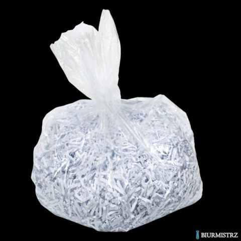 Worki plastikowe Leitz IQ do niszczarek 40 litrów, 100 szt., 80080000