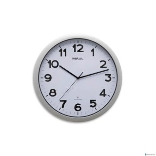 ZEGAR ŚCIENNY MAULstep 40RC SREBRNY 90540/95 ML