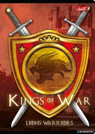 Zeszyt A5 32k kratka L mix chłopięcy laminowany UNIPAP 7028