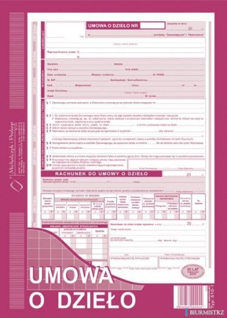 510-1H Umowa o dzieło MICHALCZYK&PROKOP A4 40 kartek