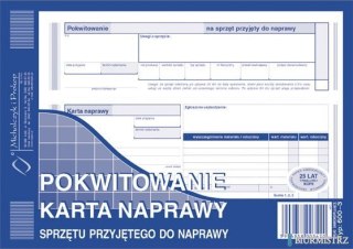 600-3 Pokwit-karta napr.sprzet MICHALCZYK