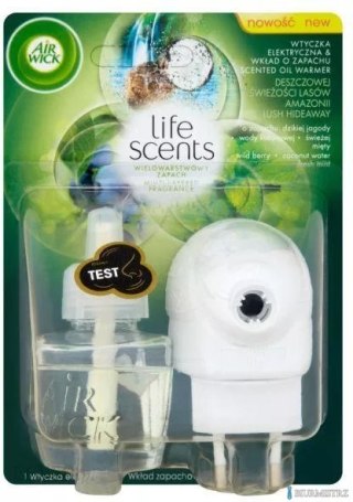 AIR WICK odświeżacz Elektryczny komplet 19ml Deszczowa Świeżość Lasów Amazonii 05499