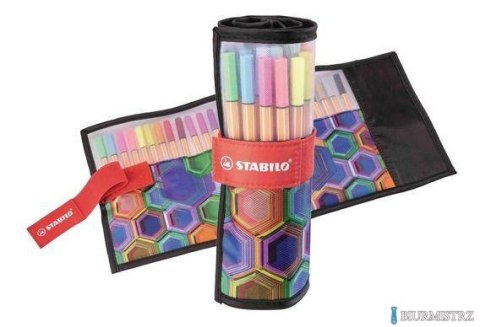 Cienkopis STABILO point 88 Rollerset 25 szt. ARTY 8825-071-20