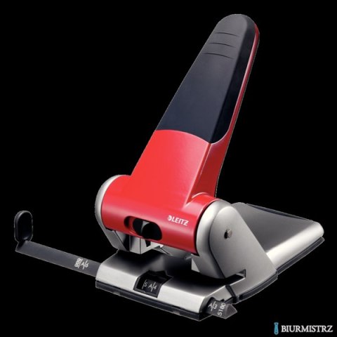 Dziurkacz mocny LEITZ czerwony 65 kartek 51800025