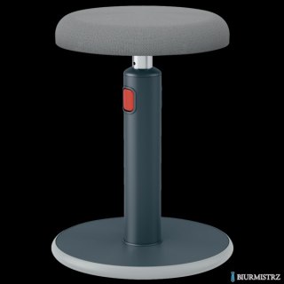Ergonomiczny stołek Leitz Ergo Cosy, szary 65180089