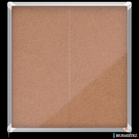 Gablota korkowa Nobo Premium Plus 12xA4 (drzwiczki przesówne) 1902574