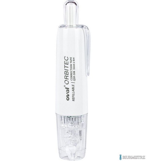 Korektor OVAL w taśmie 5 mm x 6 m QSR-506/1R biały 160-2403