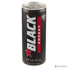 Napój BLACK ENERGY DRINK 250ml puszka