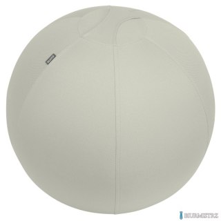 Piłka do siedzenia Leitz Ergo, 65cm, z zabezpieczeniem przed niekontrolowanym toczeniem się, jasnoszara 65420085