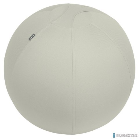 Piłka do siedzenia Leitz Ergo, 65cm, z zabezpieczeniem przed niekontrolowanym toczeniem się, jasnoszara 65420085