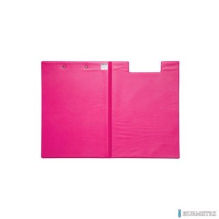 Podkładka Maul A4 z klipsem i okładką, powłoka plastikowa, różowa (23392/22 ML)