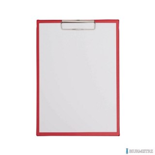 Podkładka Maul A4 z klipsem, powłoka plastikowa, czerwona (23352/25 ML)