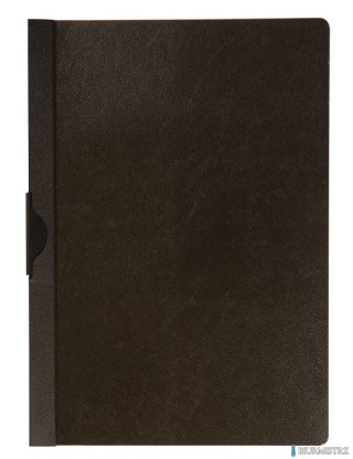 Skoroszyt Q-CONNECT z metalowym klipsem, PP, A4, 200/350mikr., czarny