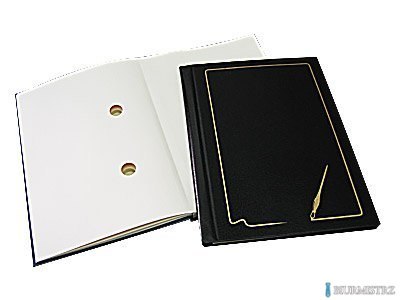 Teczka do podpisu 20k.czarna 1824-920-032 WARTA